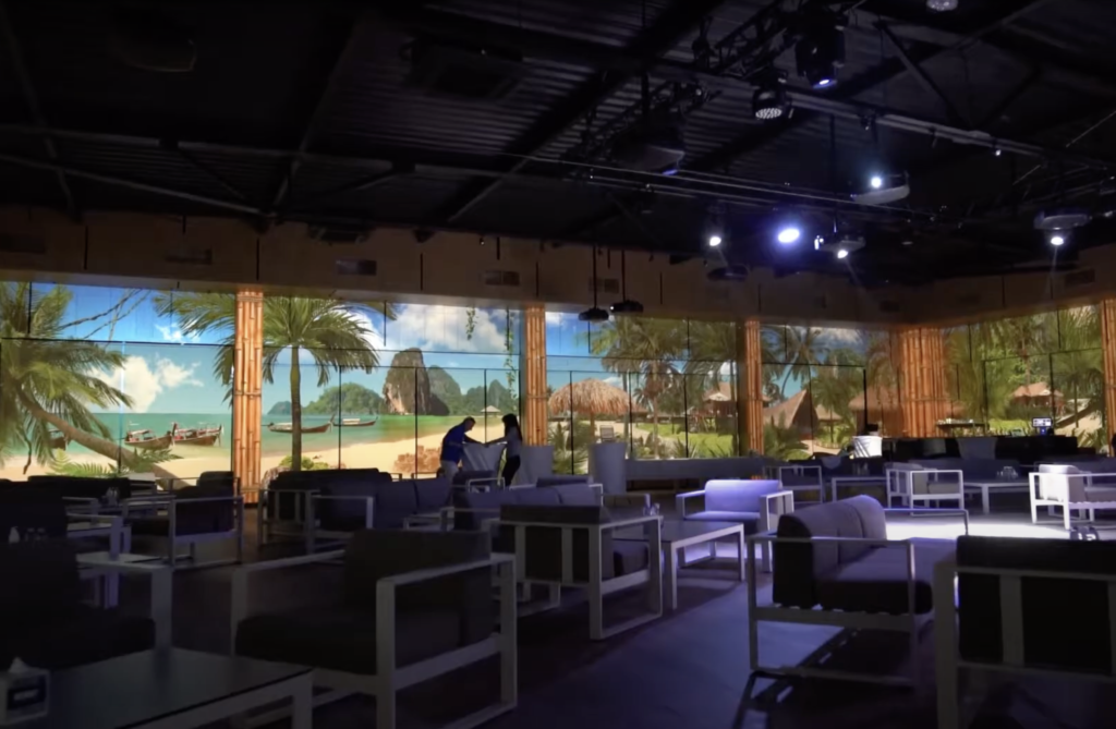 Permanent 360 projection installation – Magic Innovations